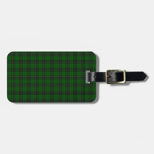 MacLean Tartan Bagagelabel (Voorkant horizontaal)