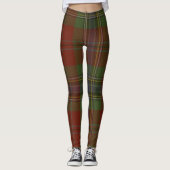 MacLean Tartan Clan Pset Leggings (Voorkant)