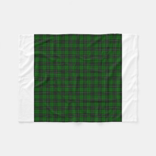 MacLean Tartan Fleece Deken (Voorkant (Horizontaal))