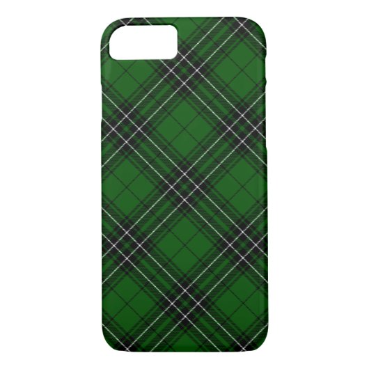 MacLean Tartan Green en Black Pset Case-Mate iPhone Case (Achterkant)