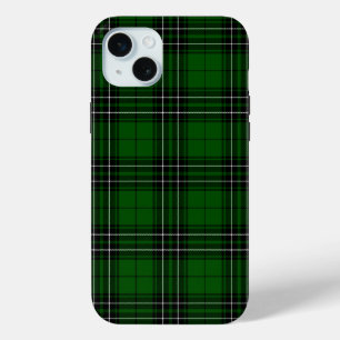 MacLean Tartan Green en Black Pset iPhone 15 Mini Hoesje