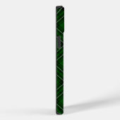 MacLean Tartan Green en Black Pset Case-Mate iPhone Case (Achterkant / Rechts)