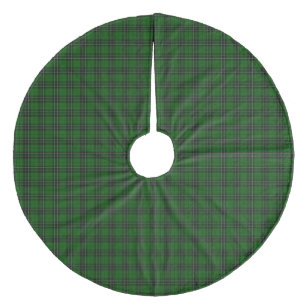 MacLean Tartan Green en Black Pset Fleece Kerstboom Rok