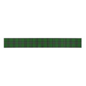 MacLean Tartan Green en Black Pset Grosgrain Lint (Voorkant)
