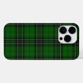 MacLean Tartan Green en Black Pset iPhone Hoesje (Achterkant horizontaal)