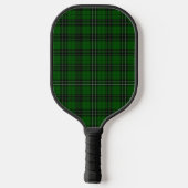 MacLean Tartan Green en Black Pset Pickleball Paddle (Achterkant)