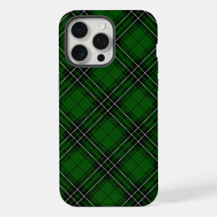 MacLean Tartan Groen en Zwart Geruit iPhone 15 Pro Max Case
