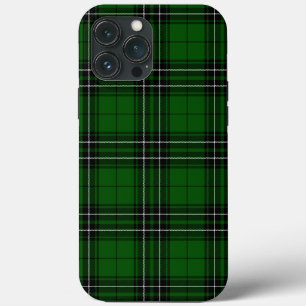 MacLean Tartan Groene en Zwarte Geruite Case-Mate  iPhone Case