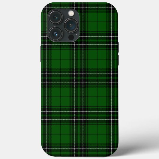 MacLean Tartan Groene en Zwarte Geruite Case-Mate  iPhone Case (Achterkant)