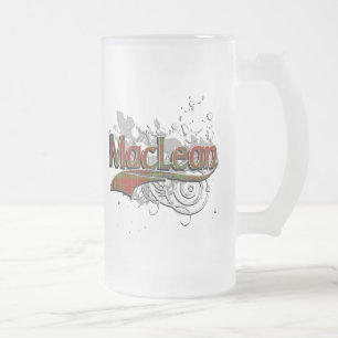 MacLean Tartan Grunge Matglas Bierpul