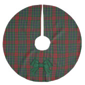 MacLean Tartan Pset Tree Skirt Kerstboom Rok (Voorkant)