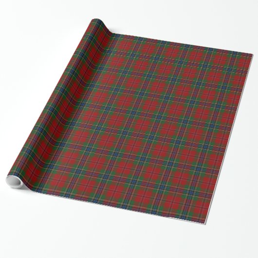 Maclean Tartan Scottish Modern MacLean van Duart Cadeaupapier (Uitgerold)
