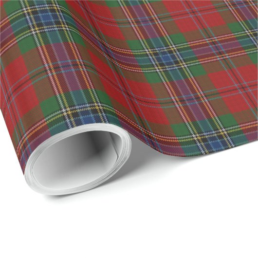 Maclean Tartan Scottish Modern MacLean van Duart Cadeaupapier (Rol Hoek)