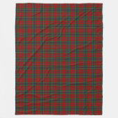 Maclean Tartan Scottish Modern MacLean van Duart Fleece Deken (Voorkant)