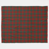 Maclean Tartan Scottish Modern MacLean van Duart Fleece Deken (Voorkant (Horizontaal))