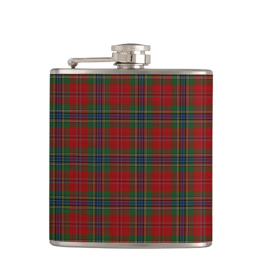 Maclean Tartan Scottish Modern MacLean van Duart Heupfles (Voorkant)