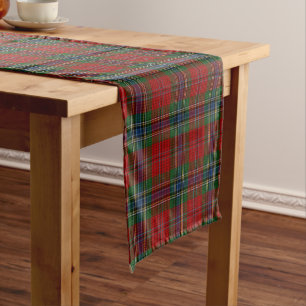 Maclean Tartan Scottish Modern MacLean van Duart Korte Tafelloper