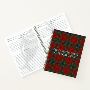 Maclean Tartan Scottish Modern MacLean van Duart Notitieboek