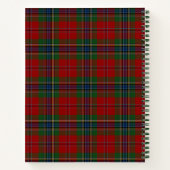 Maclean Tartan Scottish Modern MacLean van Duart Notitieboek (Achterkant)