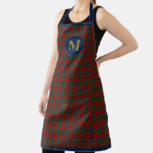 Maclean Tartan Scottish Modern MacLean van Duart Schort (Insitu)