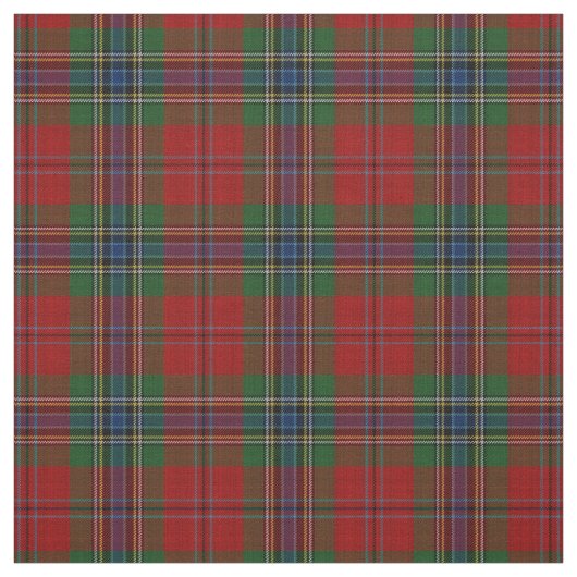 Maclean Tartan Scottish Modern MacLean van Duart Stof (Swatch)