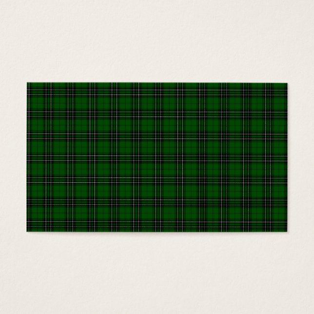 MacLean Tartan Visitekaartje (Voorkant)