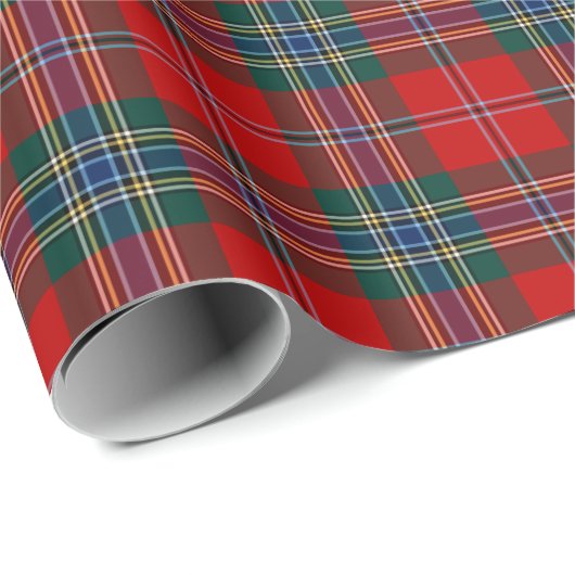 MacLean van Duart Clan Tartan Cadeaupapier (Rol Hoek)