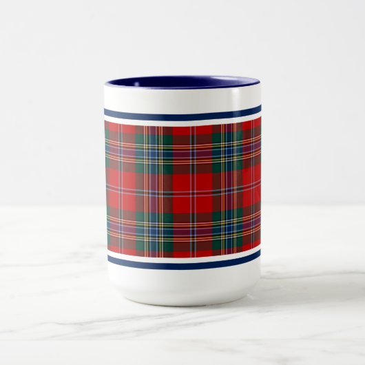 MacLean van Duart Clan Tartan Mok (Midden)