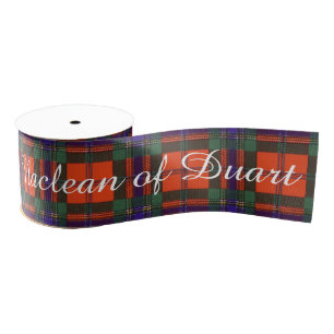 Maclean van Duart Pset Scottish tartan Grosgrain Lint