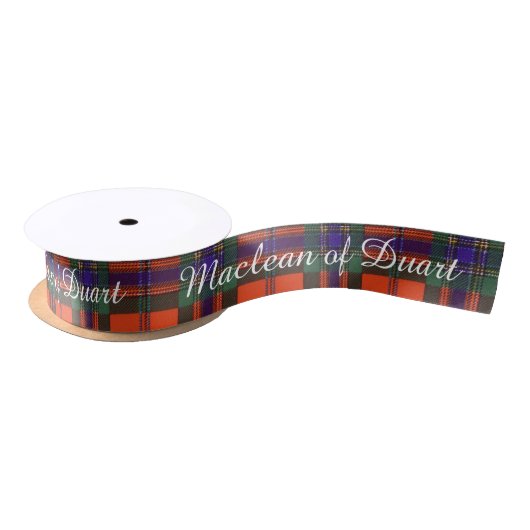 Maclean van Duart Pset Scottish tartan Satijnen Lint (Spoel)