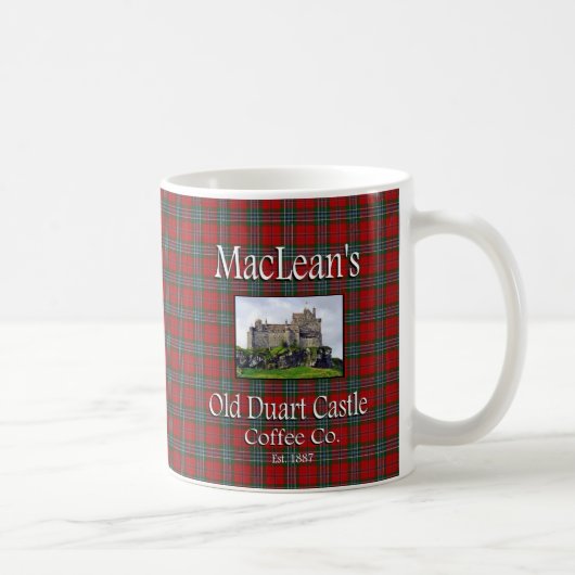 MacLean's Old Duart Castle Coffee Co. Koffiemok (Rechts)