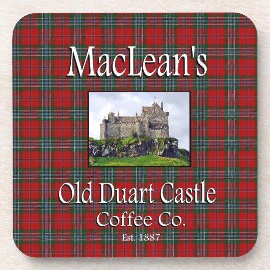 MacLean's Old Duart Castle Coffee Co. Onderzetter  (Voorkant)