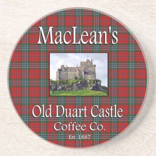 MacLean's Old Duart Castle Coffee Co. Onderzetter (Voorkant)