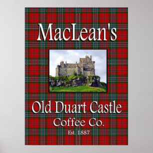 MacLean's Old Duart Castle Coffee Co. Poster