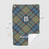 MacLellan Clan Oude Tartan Golfhanddoek (Insitu)