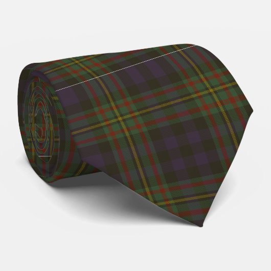 MacLellan Clan Tartan Stropdas (Opgerold)