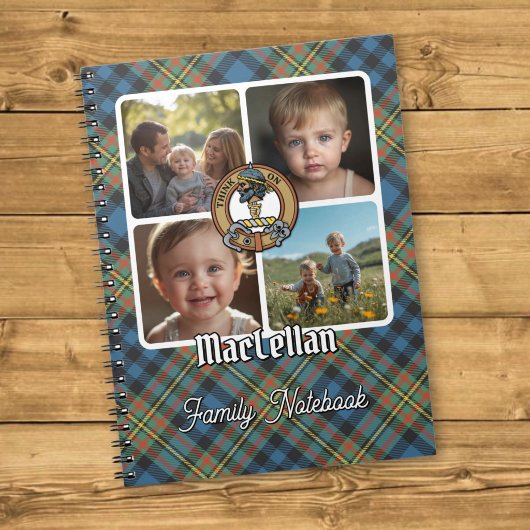 MacLellan familiefotocollage Notitieboek