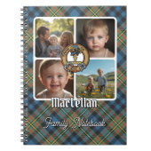 MacLellan familiefotocollage Notitieboek (Voorkant)