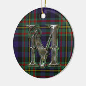 MacLellan-speldenmonogram Keramisch Ornament (Links)