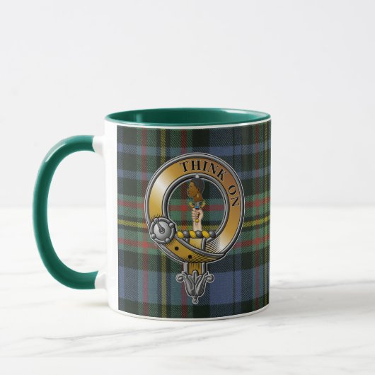 MacLellan Tartan & Badge Mok (Links)