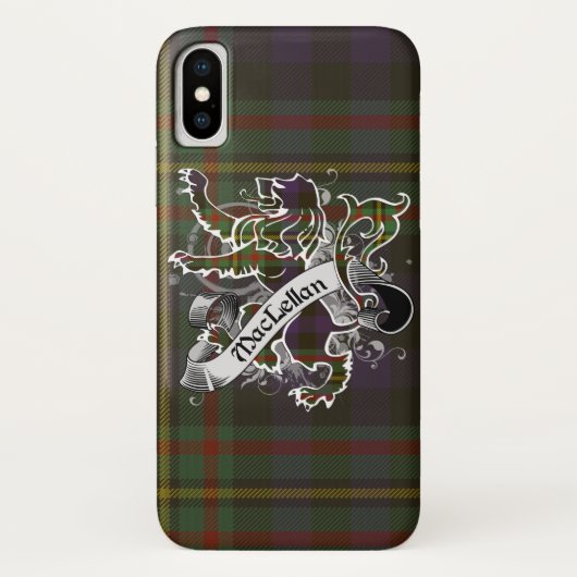MacLellan Tartan Lion Case-Mate iPhone Case (Achterkant)