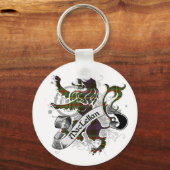 MacLellan Tartan Lion Sleutelhanger (Voorkant)