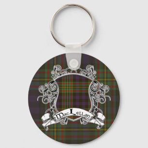 MacLellan Tartan Shield Sleutelhanger