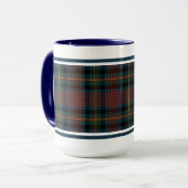 MacLennan Clan Tartan Mok (Voorkant links)
