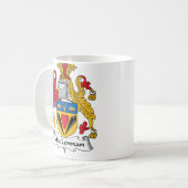 MacLennan Family Crest Koffiemok (Voorkant links)