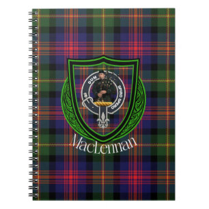 MacLennan Schotse Clan Tartan & Wapen Notitieboek
