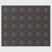 MacLennan Scottish Clan Tartan & Crest Cadeaupapier (Vlak)