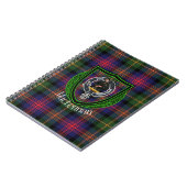 MacLennan Scottish Clan Tartan & Crest Notitieboek (Linkerzijde)
