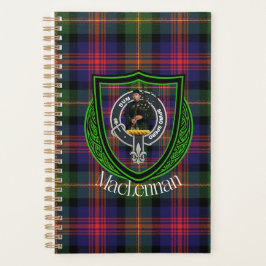 MacLennan Scottish Clan Tartan & Crest Planner