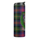 MacLennan Scottish Clan Tartan & Crest Thermosbeker (Gedraaid links)